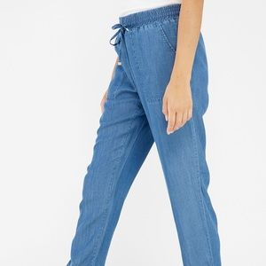 Dex blue tencel pants